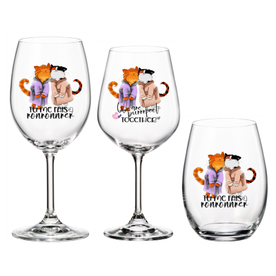 St-Valentin Coupe "Ronronner" "Purrrfect"